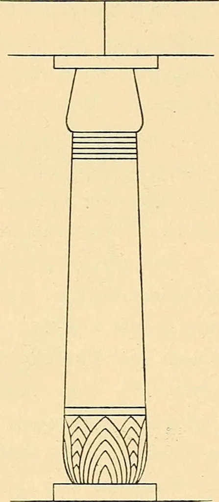 An illustration from Stilfragen : Grundlegungen zu einer Geschichte der Ornamentik, 1893, leaf 80