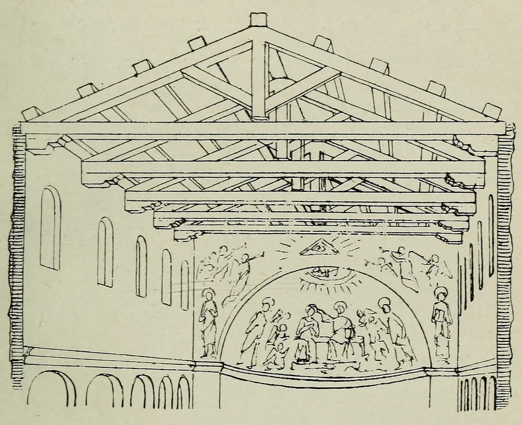 An illustration from Stili di architettura; con 114 illustrazioni disegnate dall'autore e 64 tavole fuori testo, 1914, leaf 189