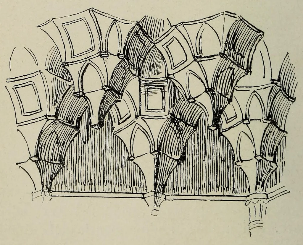 An illustration from Stili di architettura; con 114 illustrazioni disegnate dall'autore e 64 tavole fuori testo, 1914, leaf 202