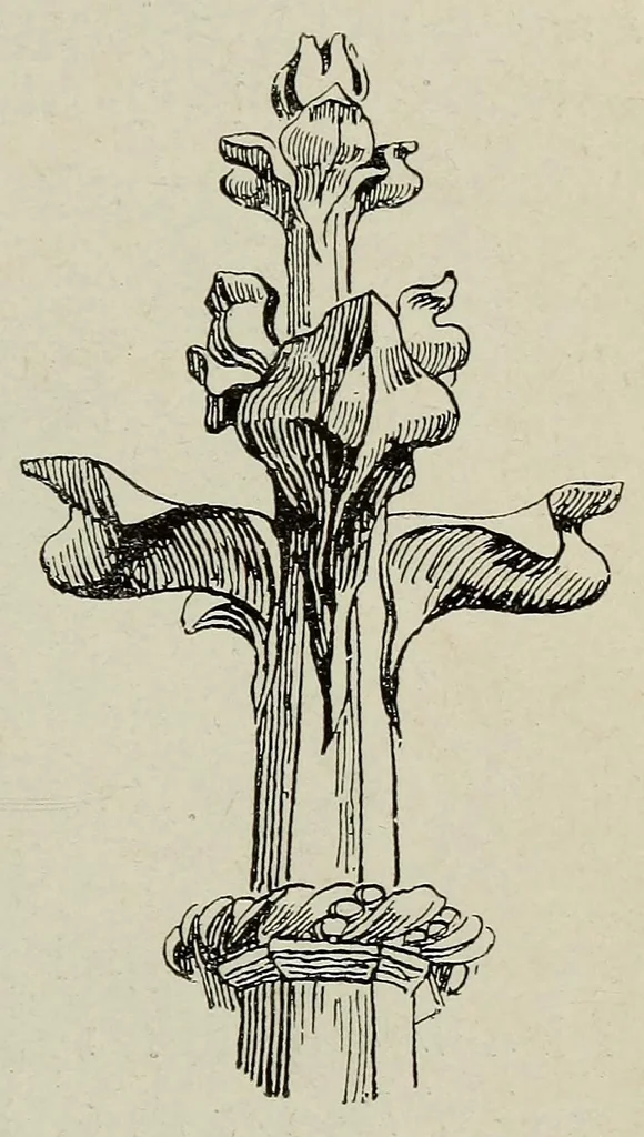 An illustration from Stili di architettura; con 114 illustrazioni disegnate dall'autore e 64 tavole fuori testo, 1914, leaf 241