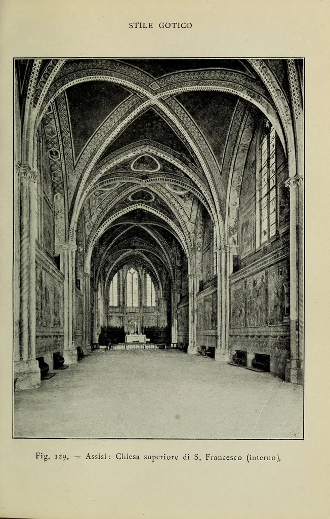 An illustration from Stili di architettura; con 114 illustrazioni disegnate dall'autore e 64 tavole fuori testo, 1914, leaf 255