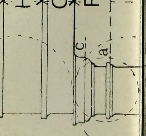 An illustration from Stili di architettura; con 114 illustrazioni disegnate dall'autore e 64 tavole fuori testo, 1914, leaf 84