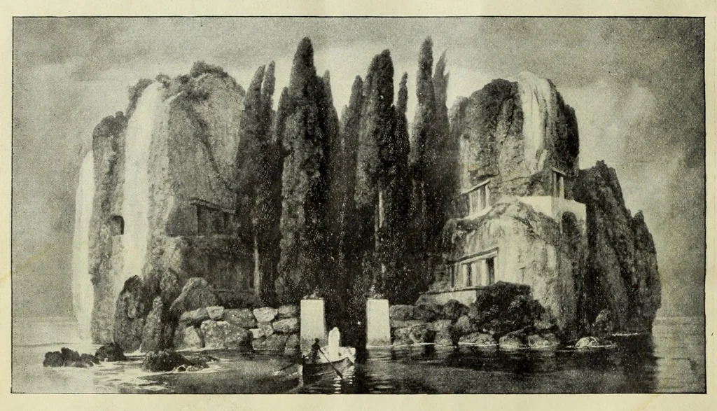 An illustration from Stil- und Kompositionslehre für Maler : unter besonderer Berücksichtigung der Farbengebung, 1903, leaf 84