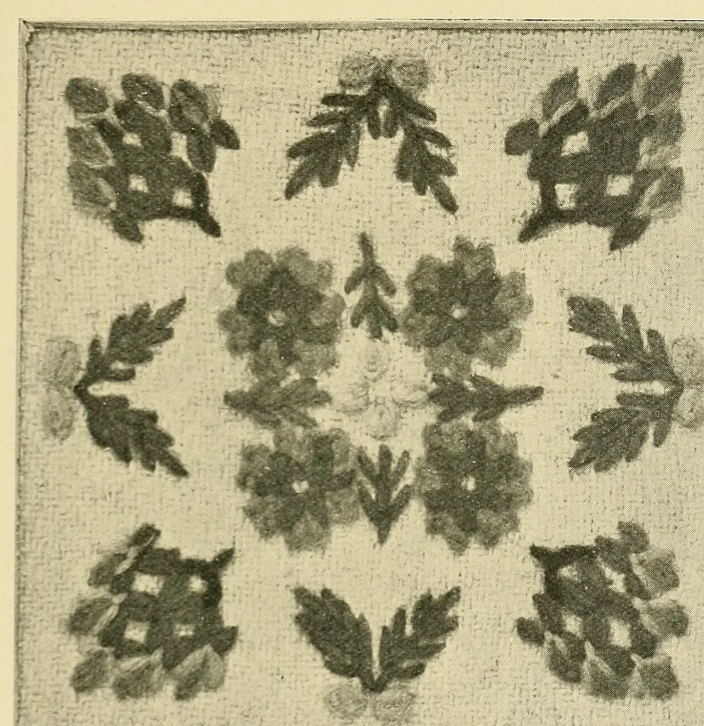 An illustration from Stitch patterns & design for embroidery, 1929, leaf 29