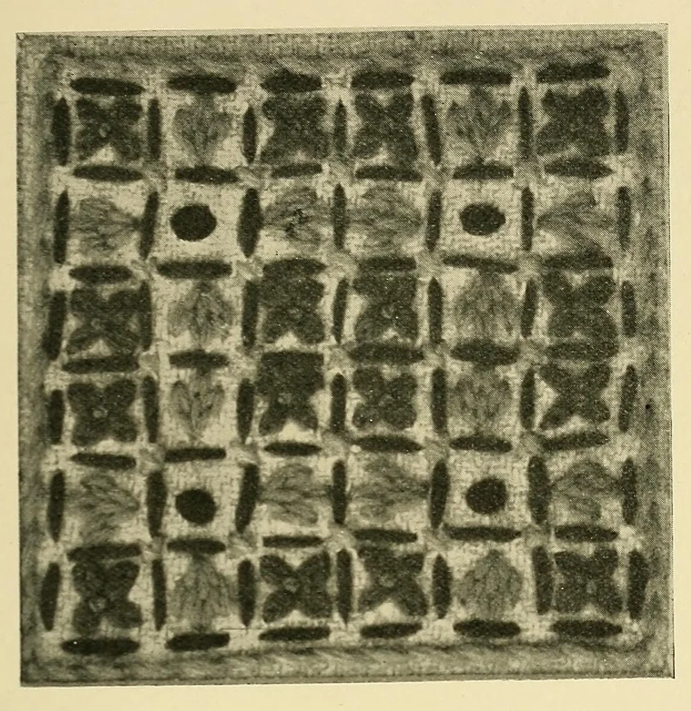 An illustration from Stitch patterns & design for embroidery, 1929, leaf 33