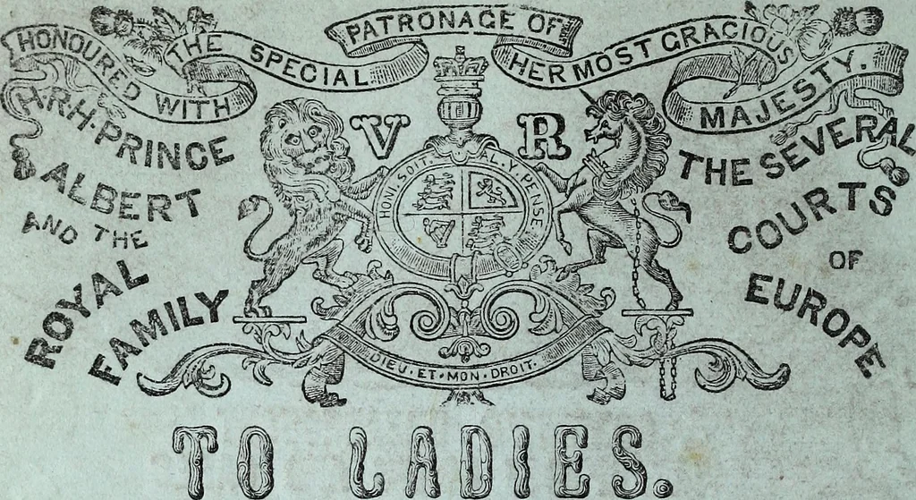 An illustration from The St. James's magazine, and heraldic and historical register, 1850, leaf 153