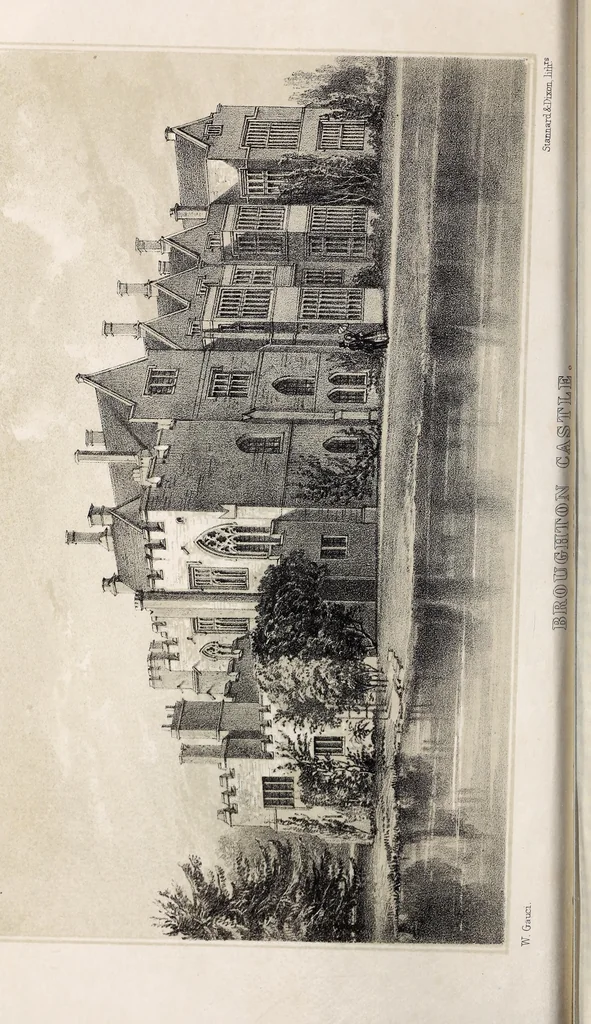 An illustration from The St. James's magazine, and heraldic and historical register, 1850, leaf 19