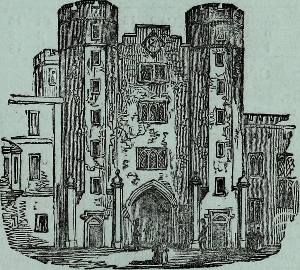 An illustration from The St. James's magazine, and heraldic and historical register, 1850, leaf 288