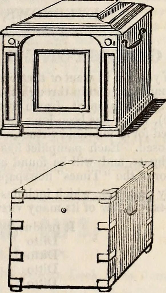 An illustration from The St. James's magazine, and heraldic and historical register, 1850, leaf 294