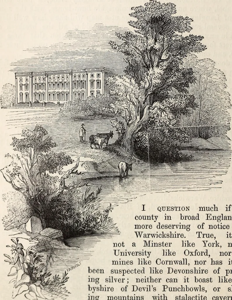 An illustration from The St. James's magazine, and heraldic and historical register, 1850, leaf 319
