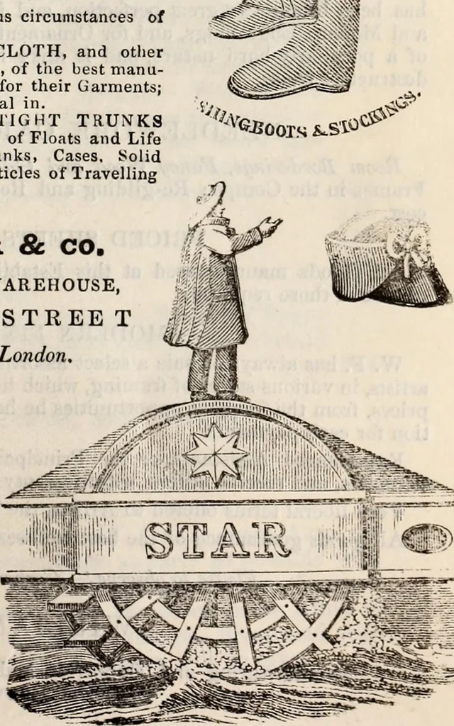 An illustration from The St. James's magazine, and heraldic and historical register, 1850, leaf 416