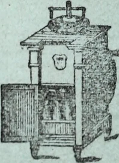 An illustration from The St. James's magazine, and heraldic and historical register, 1850, leaf 541