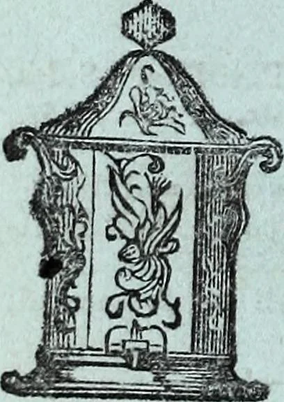 An illustration from The St. James's magazine, and heraldic and historical register, 1850, leaf 663