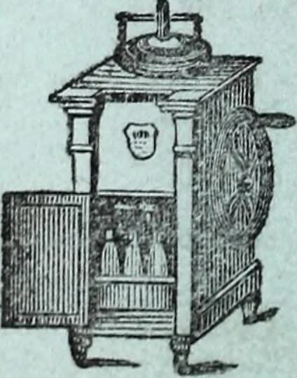 An illustration from The St. James's magazine, and heraldic and historical register, 1850, leaf 663