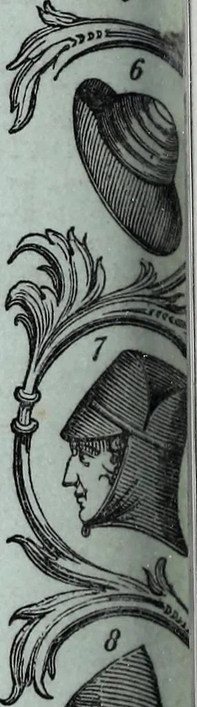 An illustration from The St. James's magazine, and heraldic and historical register, 1850, leaf 779