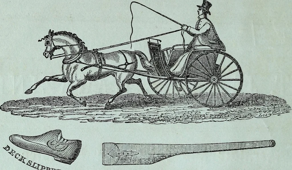 An illustration from The St. James's magazine, and heraldic and historical register, 1850, leaf 9