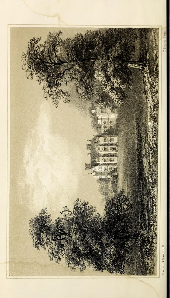 An illustration from The St. James's magazine, and heraldic and historical register, 1850, leaf 15