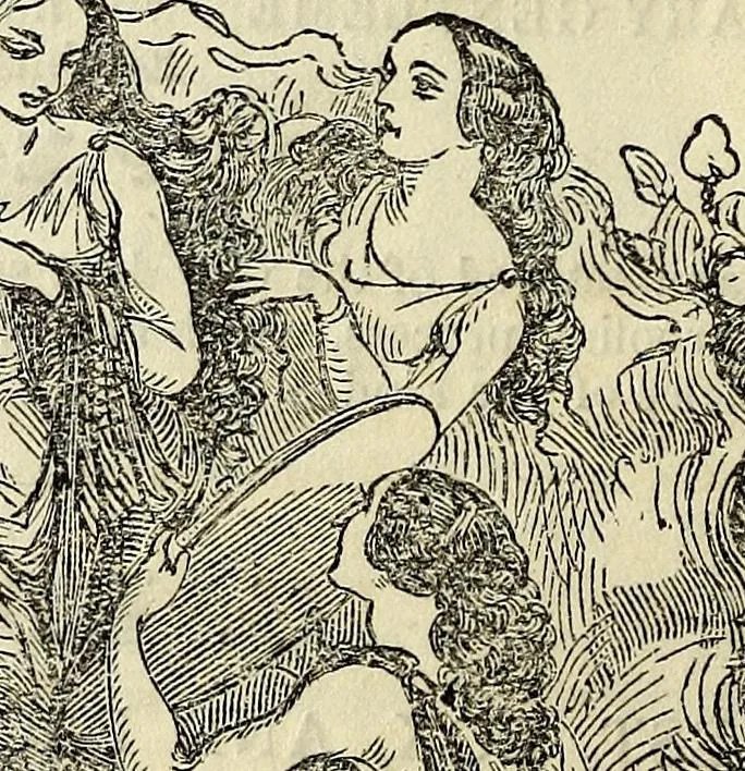 An illustration from The St. James's magazine, and heraldic and historical register, 1850, leaf 508