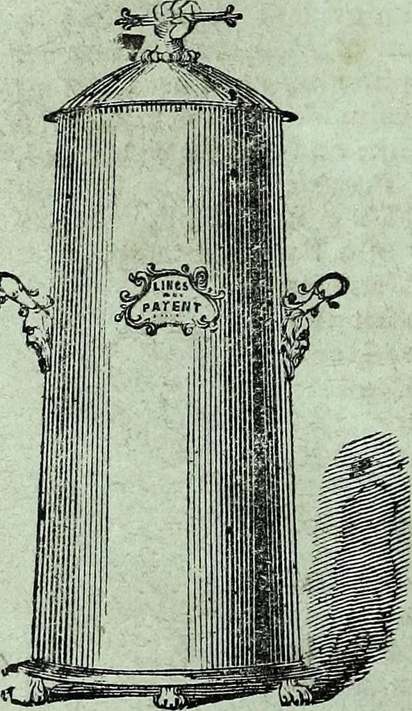An illustration from The St. James's magazine, and heraldic and historical register, 1850, leaf 730