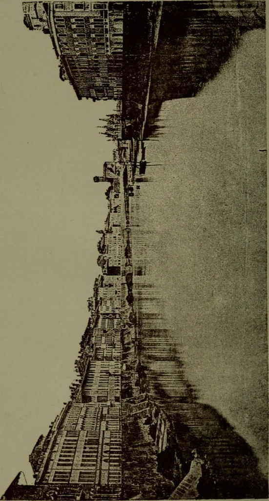 An illustration from St. Mark's rest : the history of Venice written for the help of the few travellers who still care for her monuments, 1885, leaf 665