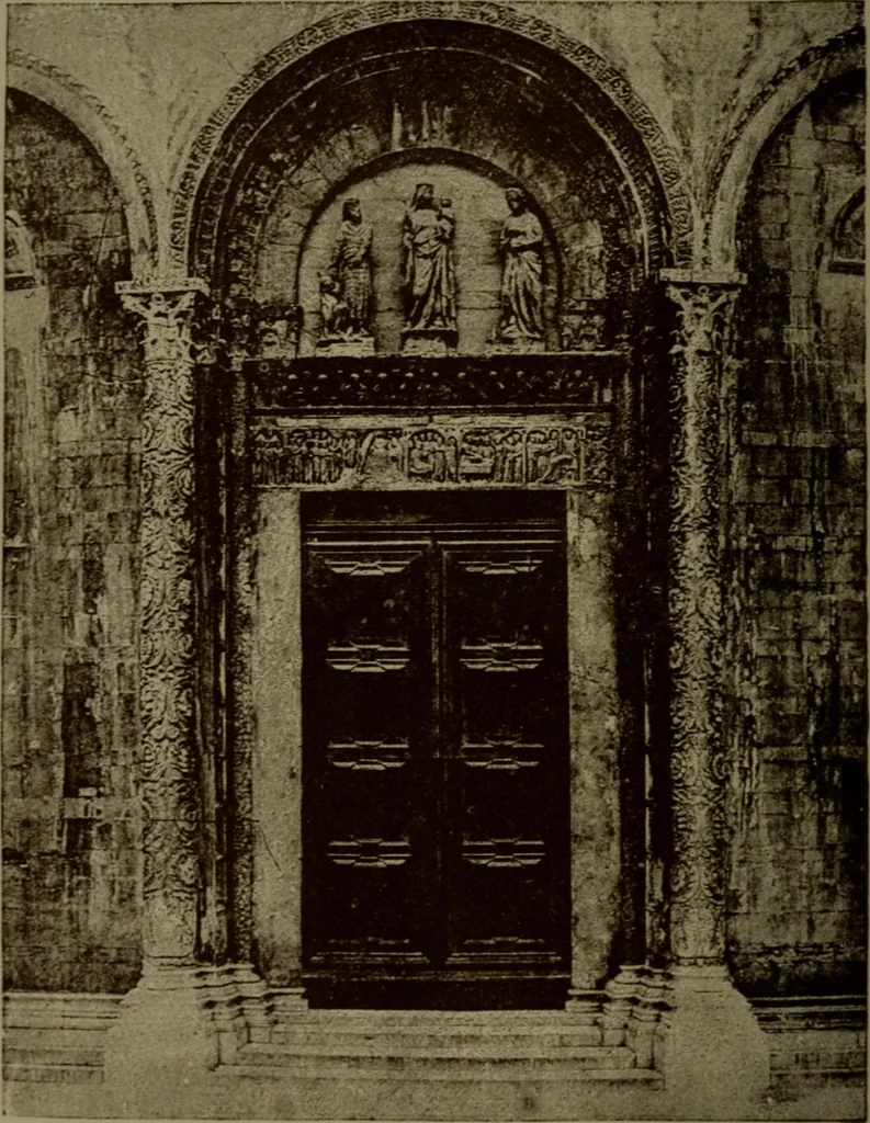 An illustration from St. Mark's rest : the history of Venice written for the help of the few travellers who still care for her monuments, 1885, leaf 743
