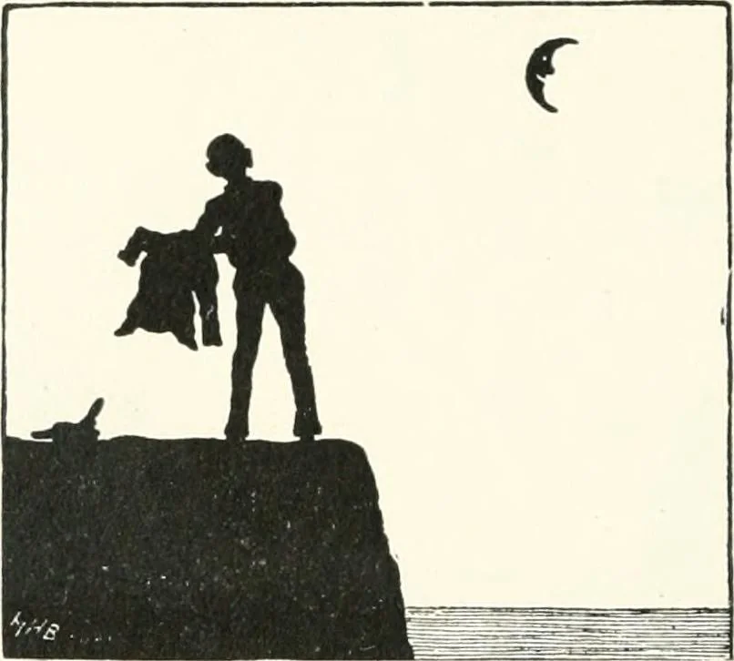 An illustration from St. Nicholas book of plays & operettas, 1905, leaf 101