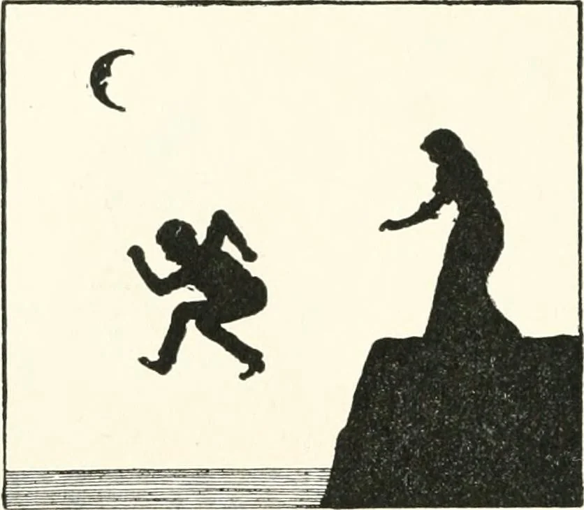 An illustration from St. Nicholas book of plays & operettas, 1905, leaf 103