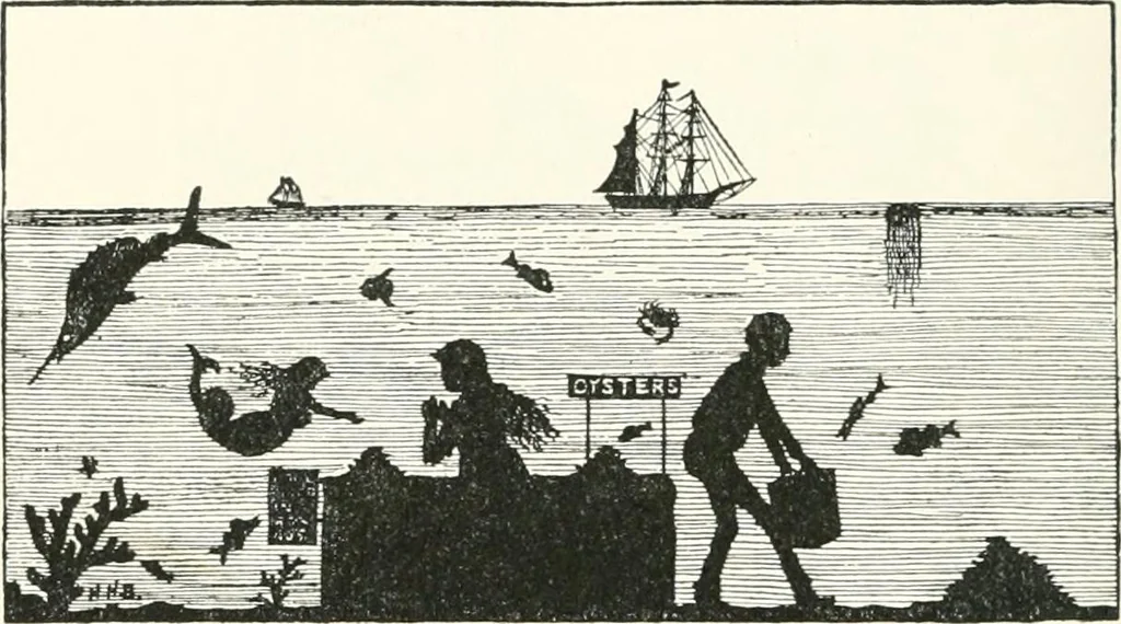 An illustration from St. Nicholas book of plays & operettas, 1905, leaf 105