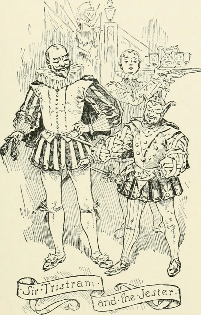 An illustration from St. Nicholas book of plays & operettas, 1905, leaf 160