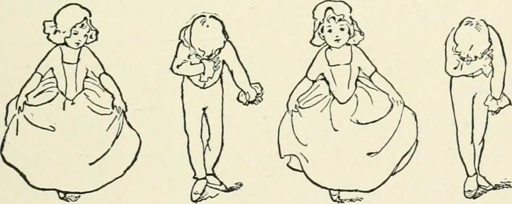 An illustration from St. Nicholas book of plays & operettas, 1905, leaf 192