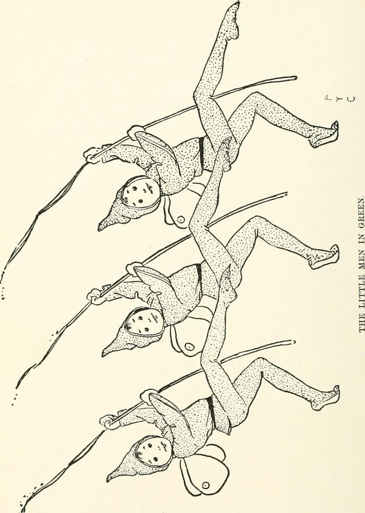 An illustration from St. Nicholas book of plays & operettas, 1905, leaf 229