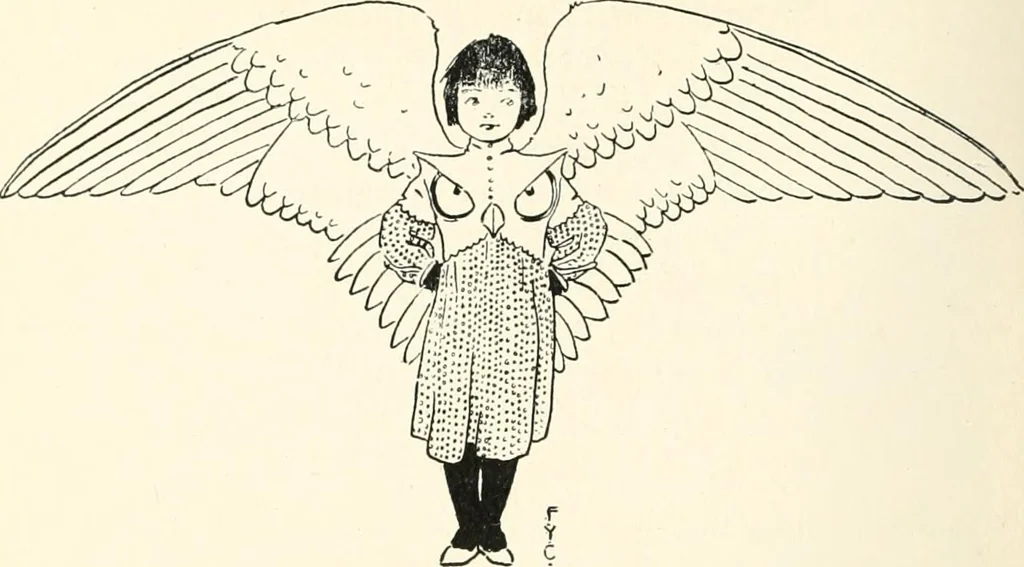 An illustration from St. Nicholas book of plays & operettas, 1905, leaf 231