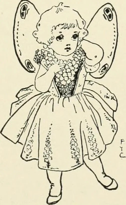 An illustration from St. Nicholas book of plays & operettas, 1905, leaf 234