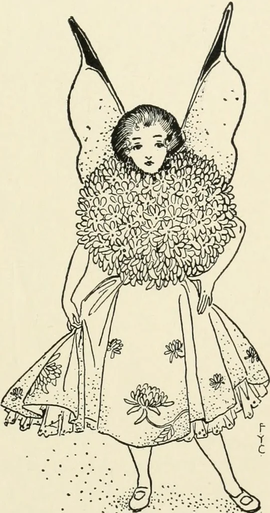 An illustration from St. Nicholas book of plays & operettas, 1905, leaf 238