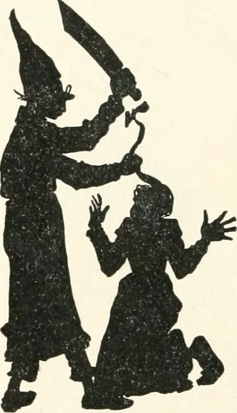 An illustration from St. Nicholas book of plays & operettas, 1905, leaf 25