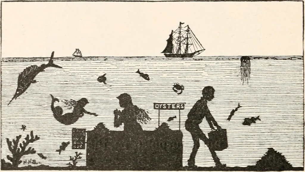 An illustration from St. Nicholas book of plays & operettas, 1900, leaf 103
