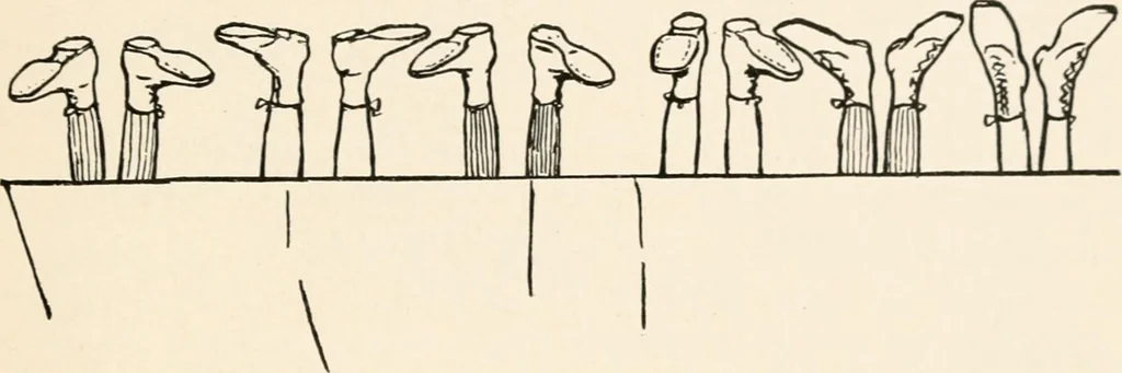 An illustration from St. Nicholas book of plays & operettas, 1900, leaf 212