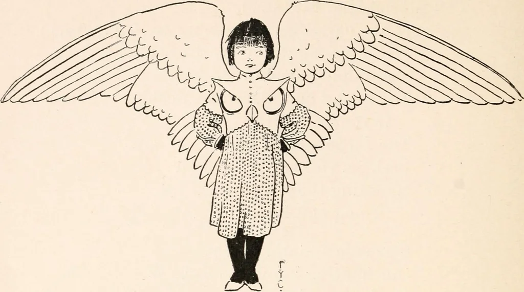 An illustration from St. Nicholas book of plays & operettas, 1900, leaf 229