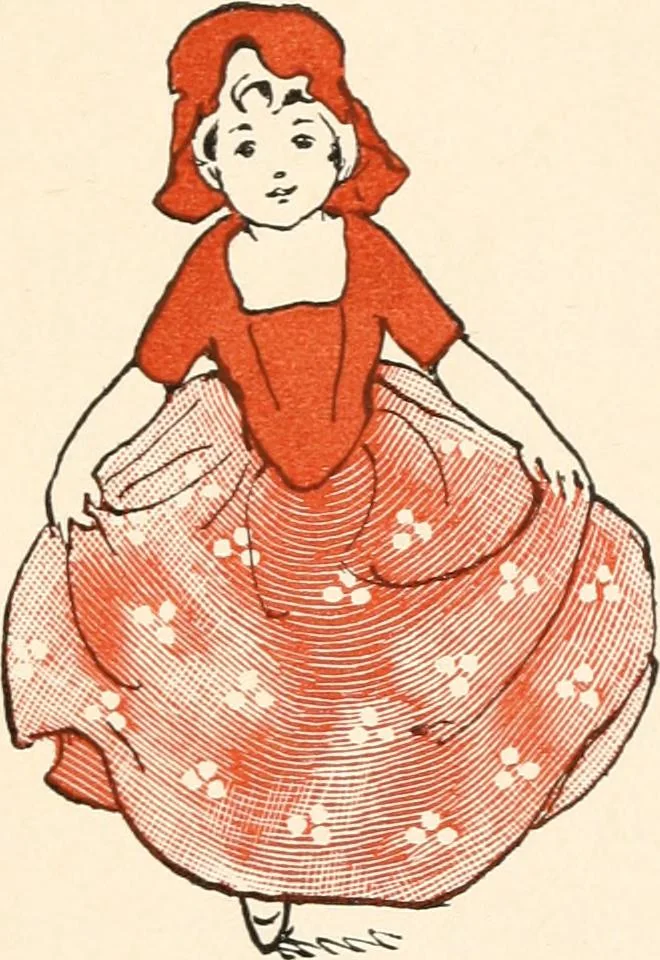 An illustration from St. Nicholas book of plays & operettas, 1900, leaf 4