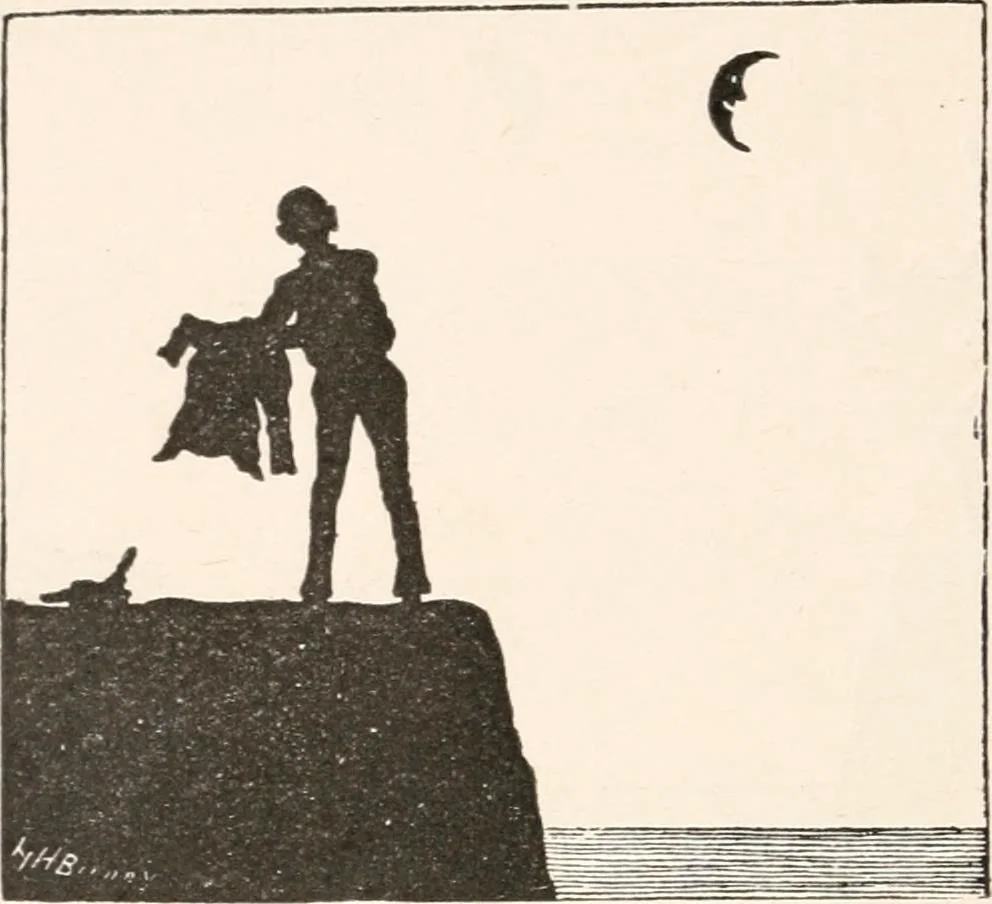 An illustration from St. Nicholas book of plays & operettas, 1900, leaf 99