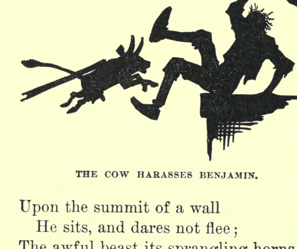 An illustration from St. Nicholas book of plays & operettas, 1900, leaf 22