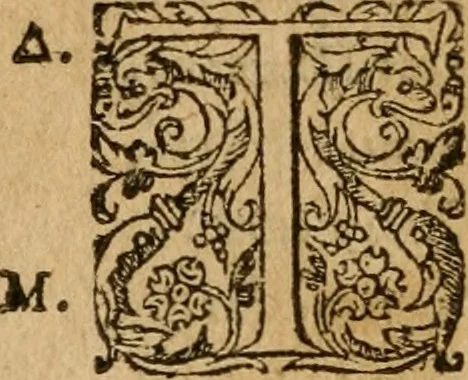 An illustration from Stoicheiosis tes Christianon pisteos = Rudimenta fidei Christianae, siue catechismus : Huic adiunctus nunc est Catechismus alius magis compendarius, 1575, leaf 11
