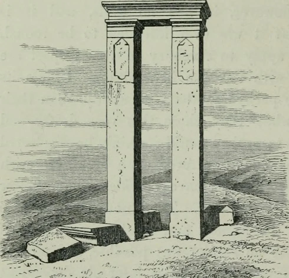 An illustration from Rude stone monuments in all countries : their age and uses, 1872, leaf 125