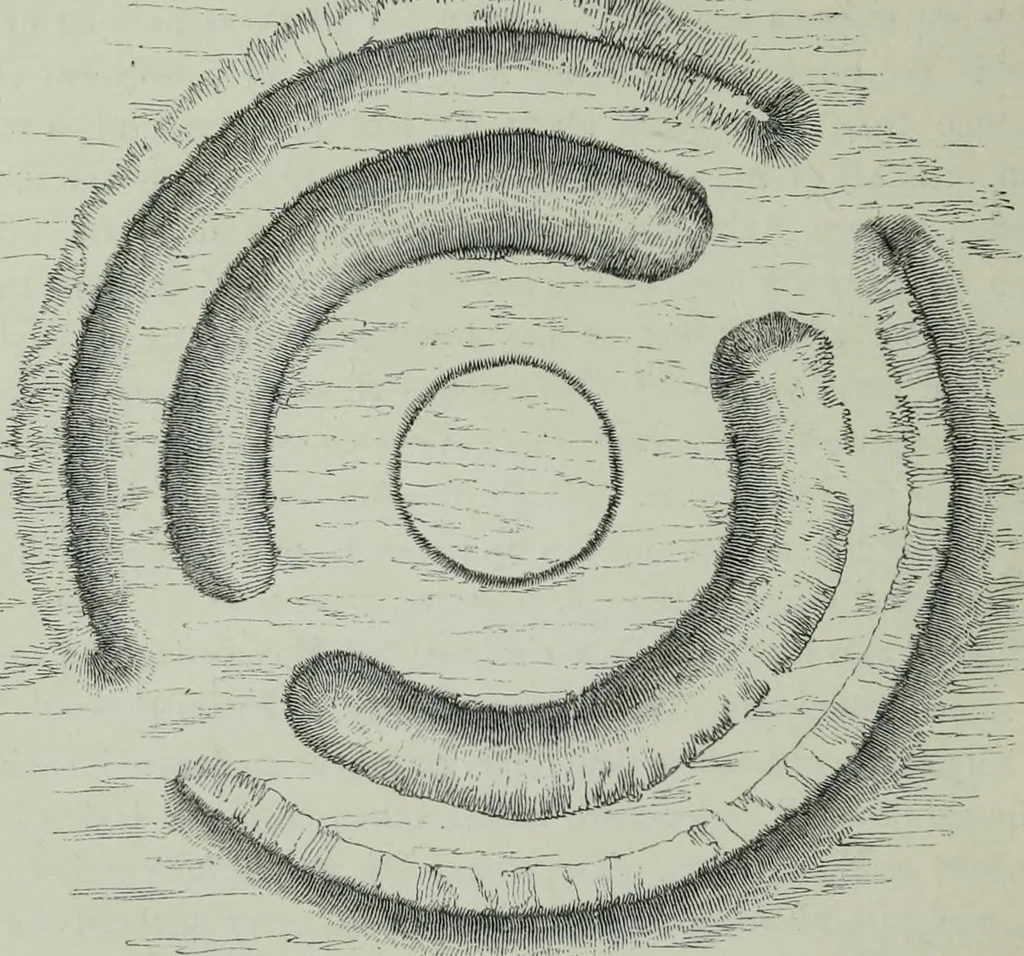 An illustration from Rude stone monuments in all countries : their age and uses, 1872, leaf 153