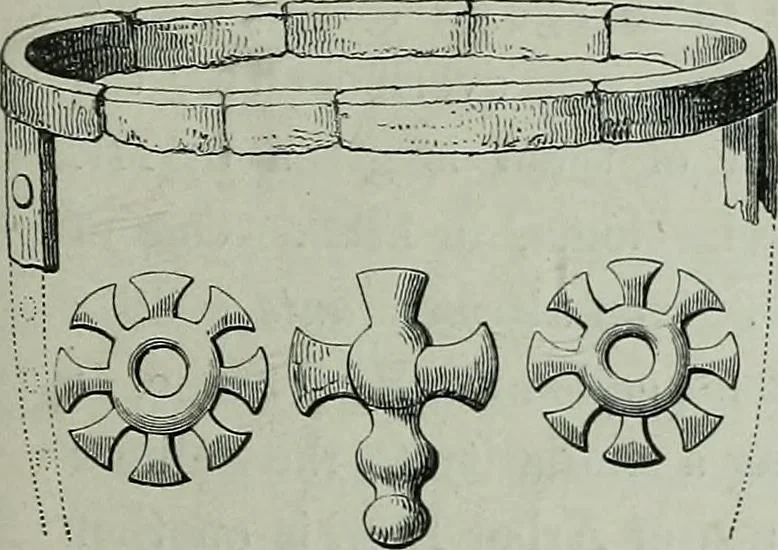 An illustration from Rude stone monuments in all countries : their age and uses, 1872, leaf 170