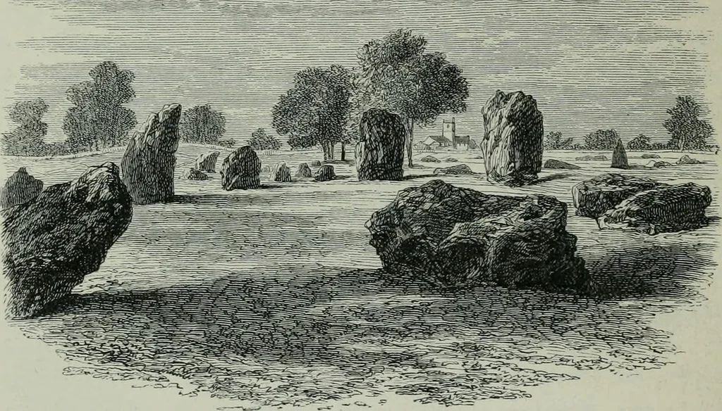 An illustration from Rude stone monuments in all countries : their age and uses, 1872, leaf 175