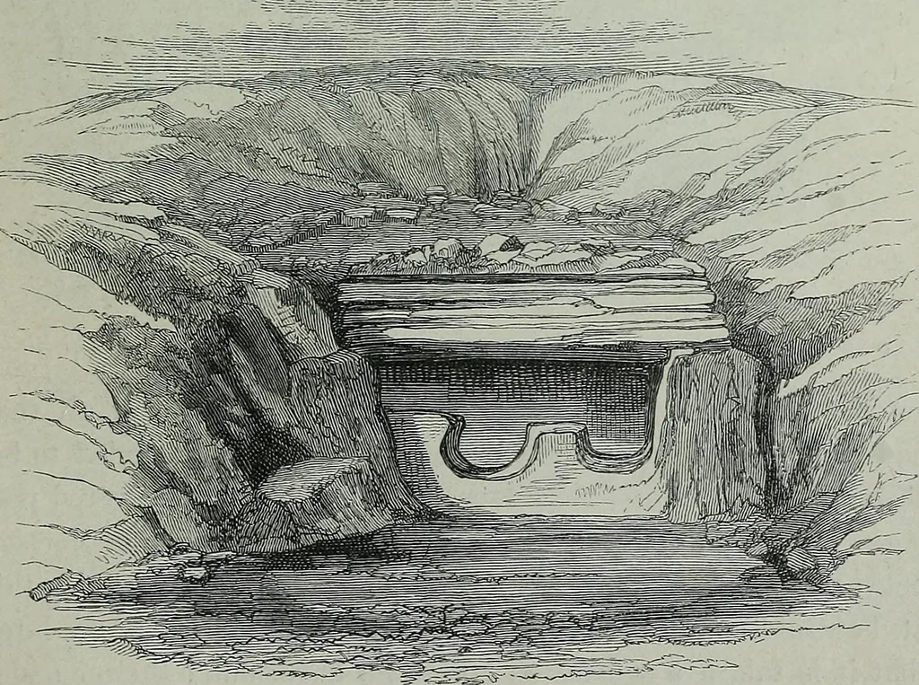 An illustration from Rude stone monuments in all countries : their age and uses, 1872, leaf 192