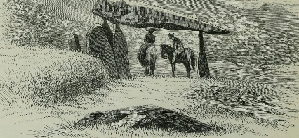 An illustration from Rude stone monuments in all countries : their age and uses, 1872, leaf 193