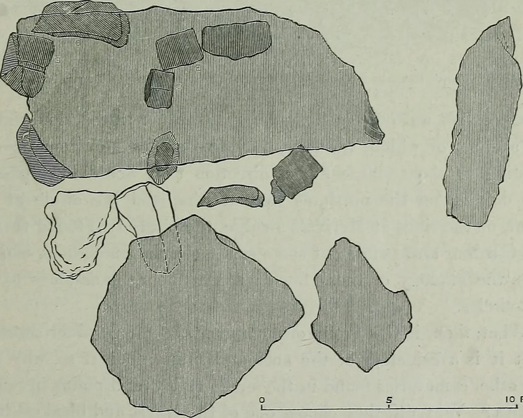 An illustration from Rude stone monuments in all countries : their age and uses, 1872, leaf 196