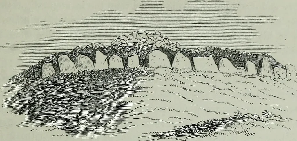 An illustration from Rude stone monuments in all countries : their age and uses, 1872, leaf 204